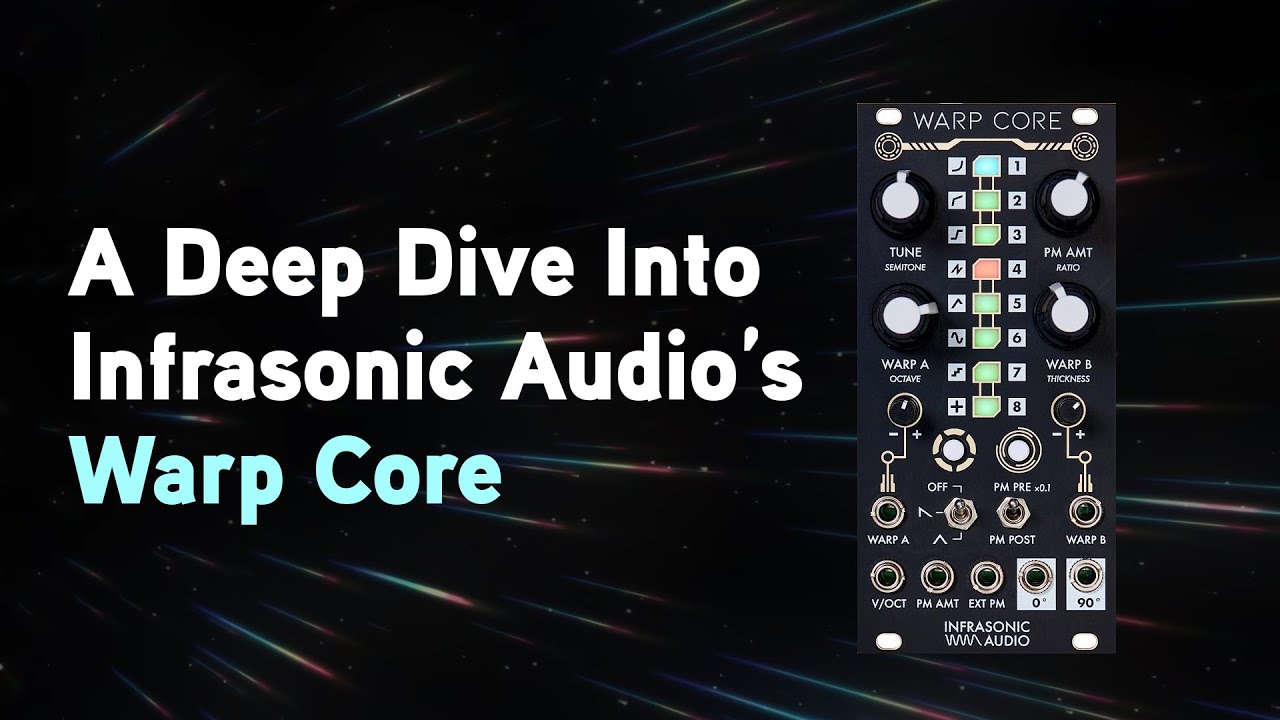 Video thumbnail: A Deep Dive into the Infrasonic Audio Warp Core