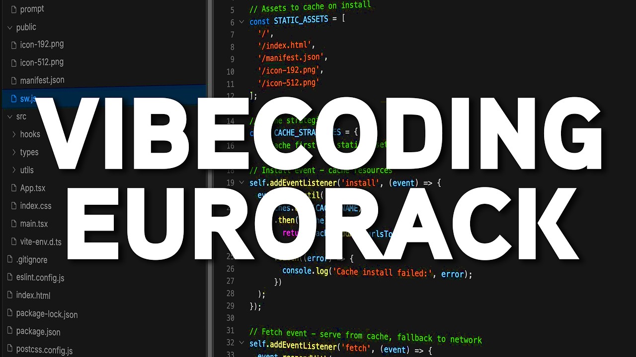 Video thumbnail: I Made You a Free Vibecoded Eurorack Randomizer