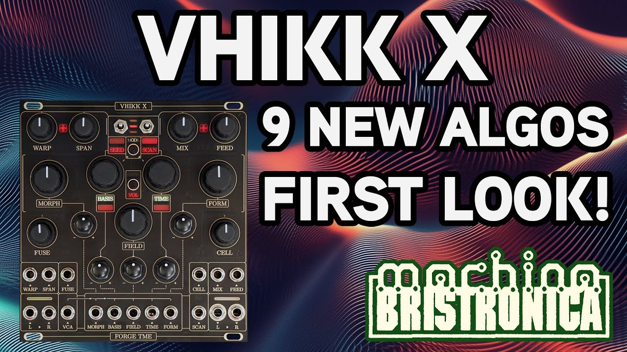 Video thumbnail: Vhikk X 9 NEW ALGORITHMS! Machina Bristronica Exclusive Sneak Peek