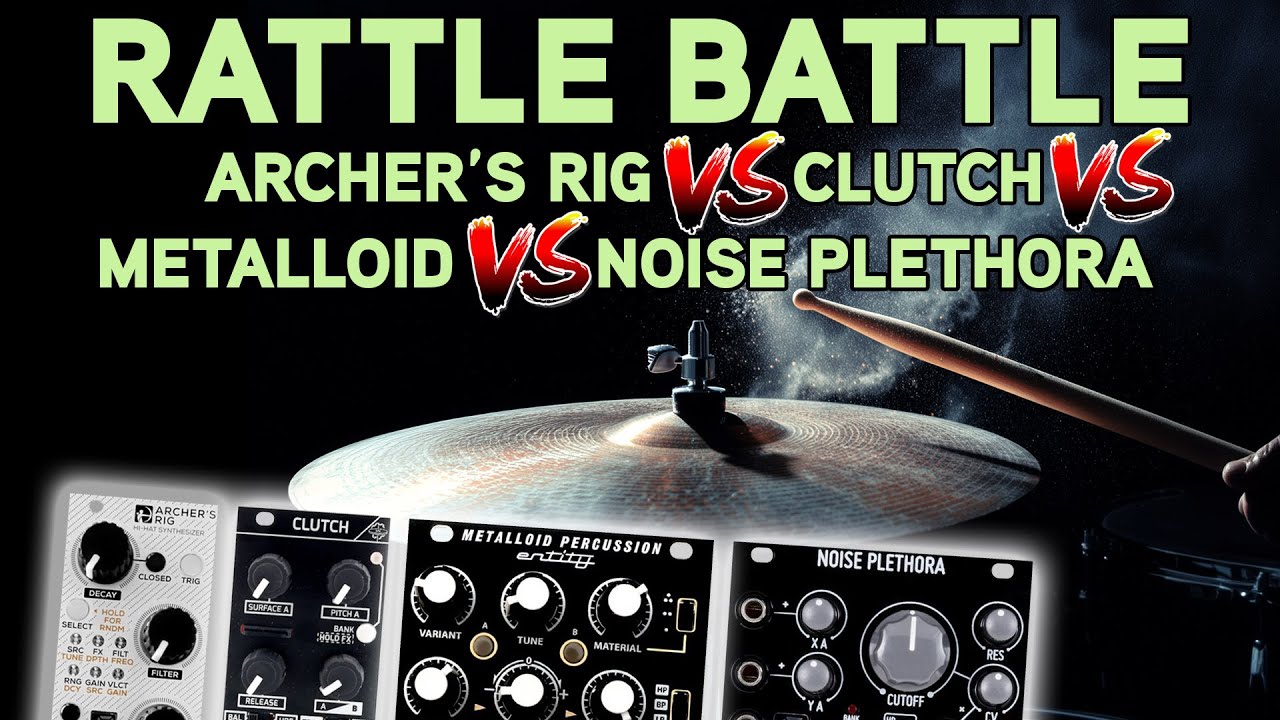 Video thumbnail: Hi-Hat Battle: Archer’s Rig, Clutch, Metalloid & Noise Plethora