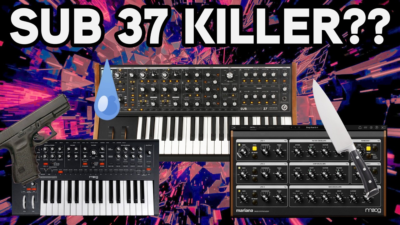Video thumbnail: I Compared 3 Moog Synths — Only 1 Dominates.