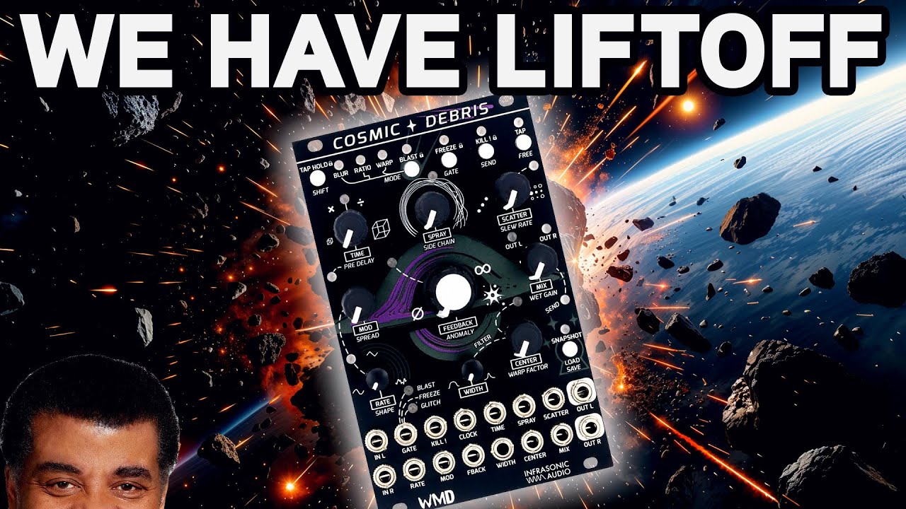 Video thumbnail: Cosmic Debris: Otherworldly Space Echoes and Reverb