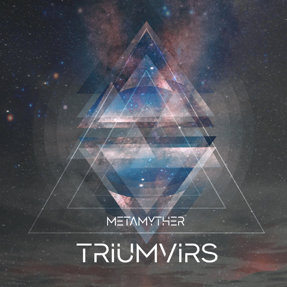 Triumvirs album cover by Metamyther