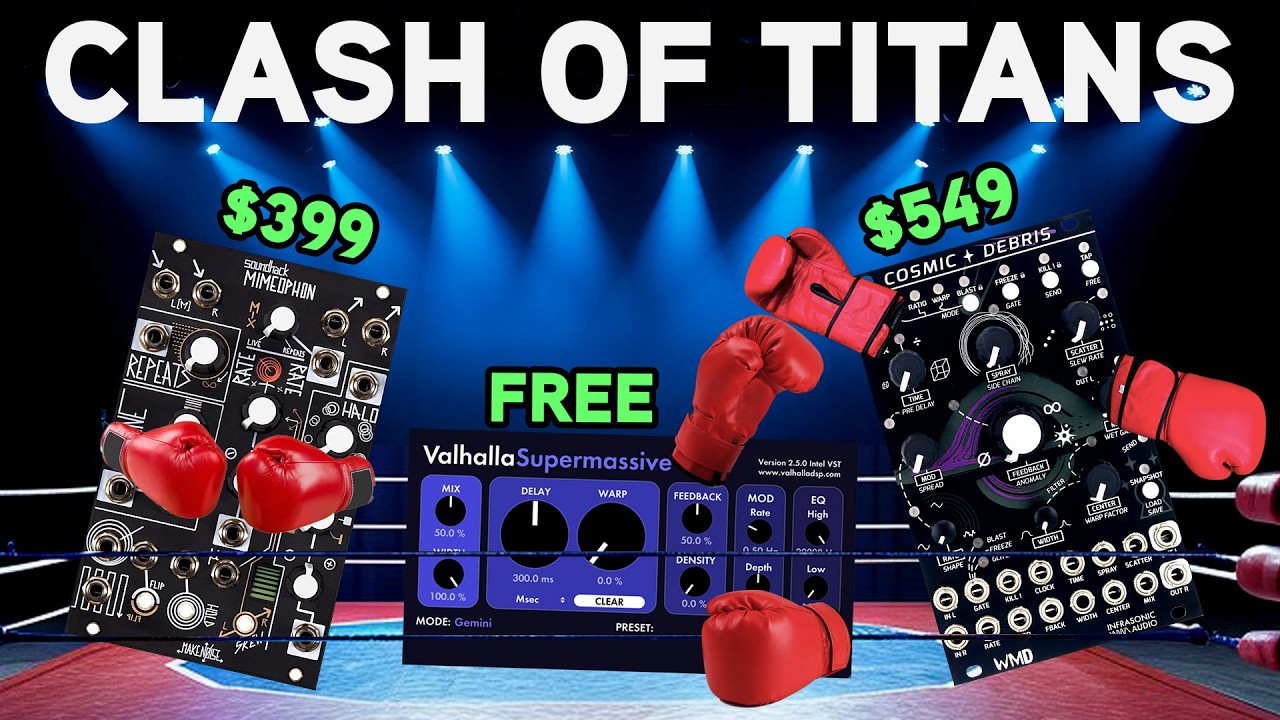 Video thumbnail: FIGHT! Mimeophon vs. Cosmic Debris vs. Supermassive